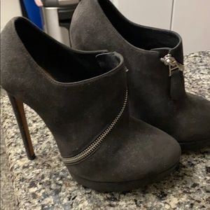 Grey Alia booties